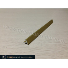 Matt Gold Aluminum T Shape Transition Tile Trim Profile